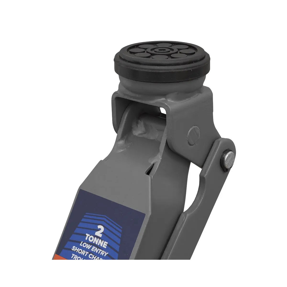 Sealey Low Profile Short Chassis Trolley Jack 2 Tonne - Orange