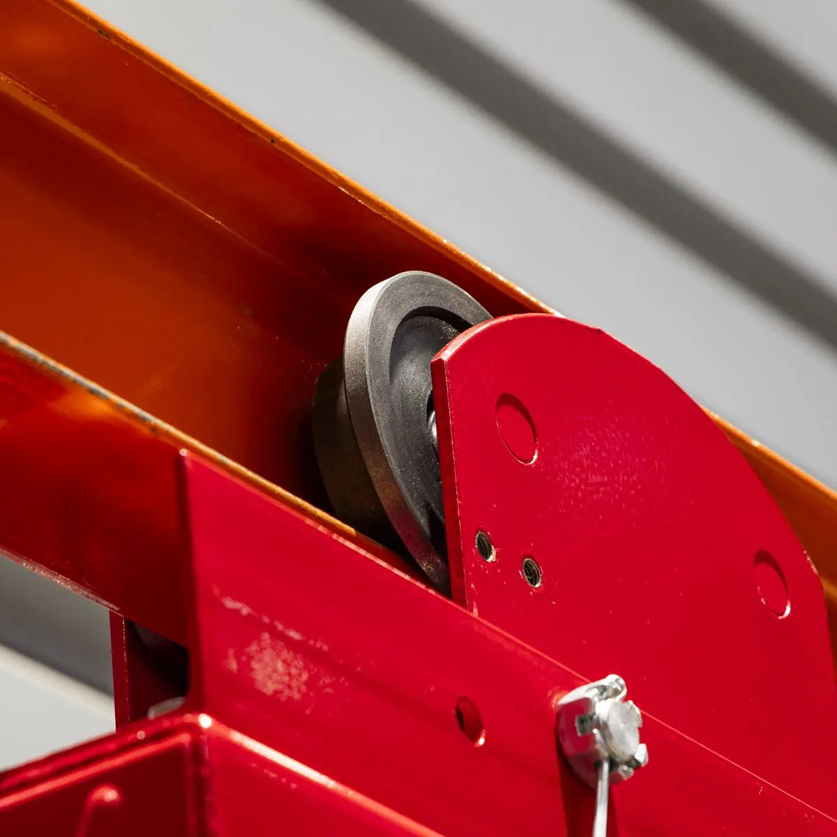 Sealey Manual Hoist Trolley 1000kg Capacity White Rose Tools