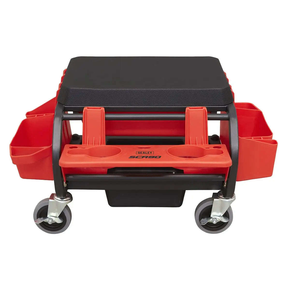 Sealey Mechanic's Deluxe Detailing Utility Seat White Rose Tools