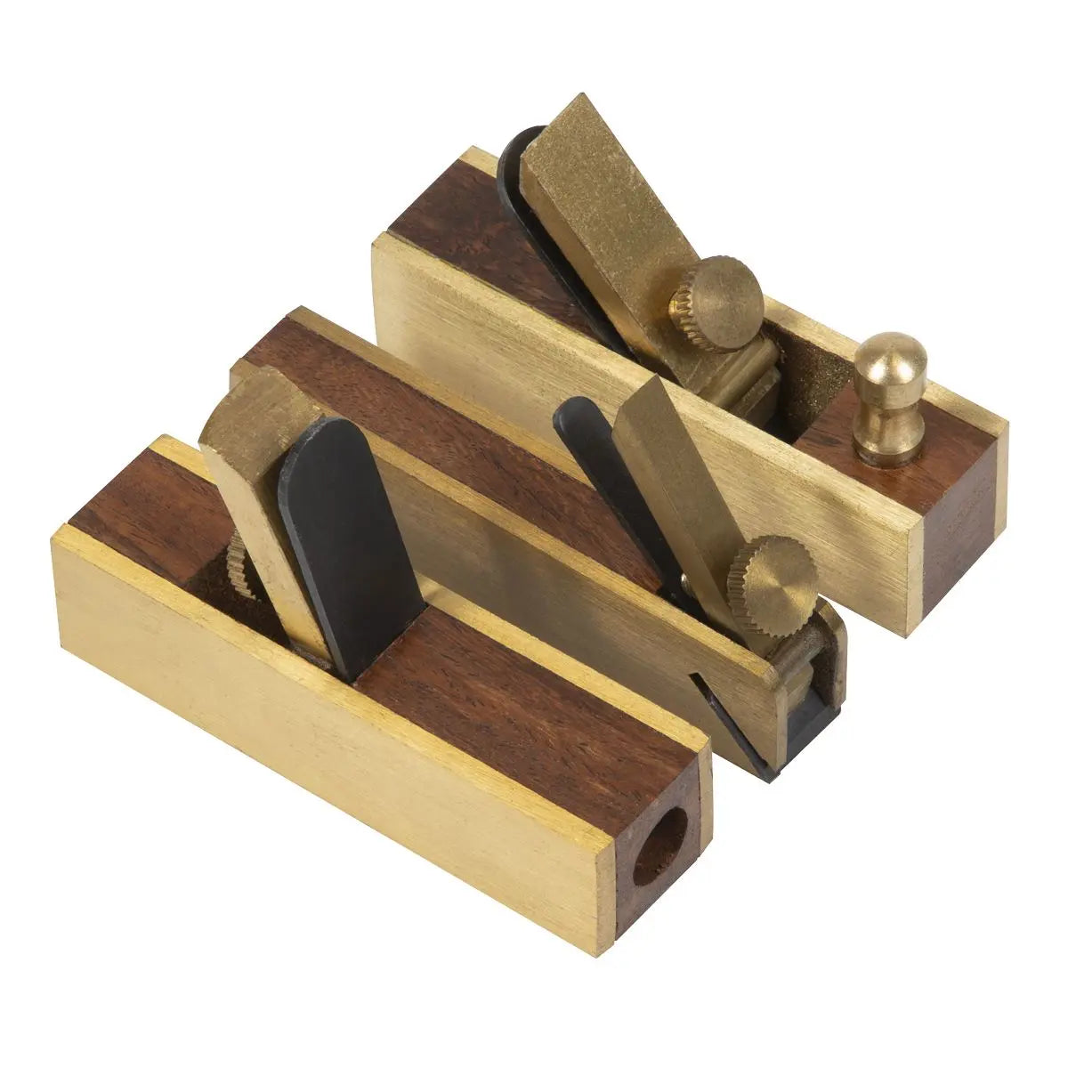 Sealey Mini Brass Plane Set 3pc White Rose Tools