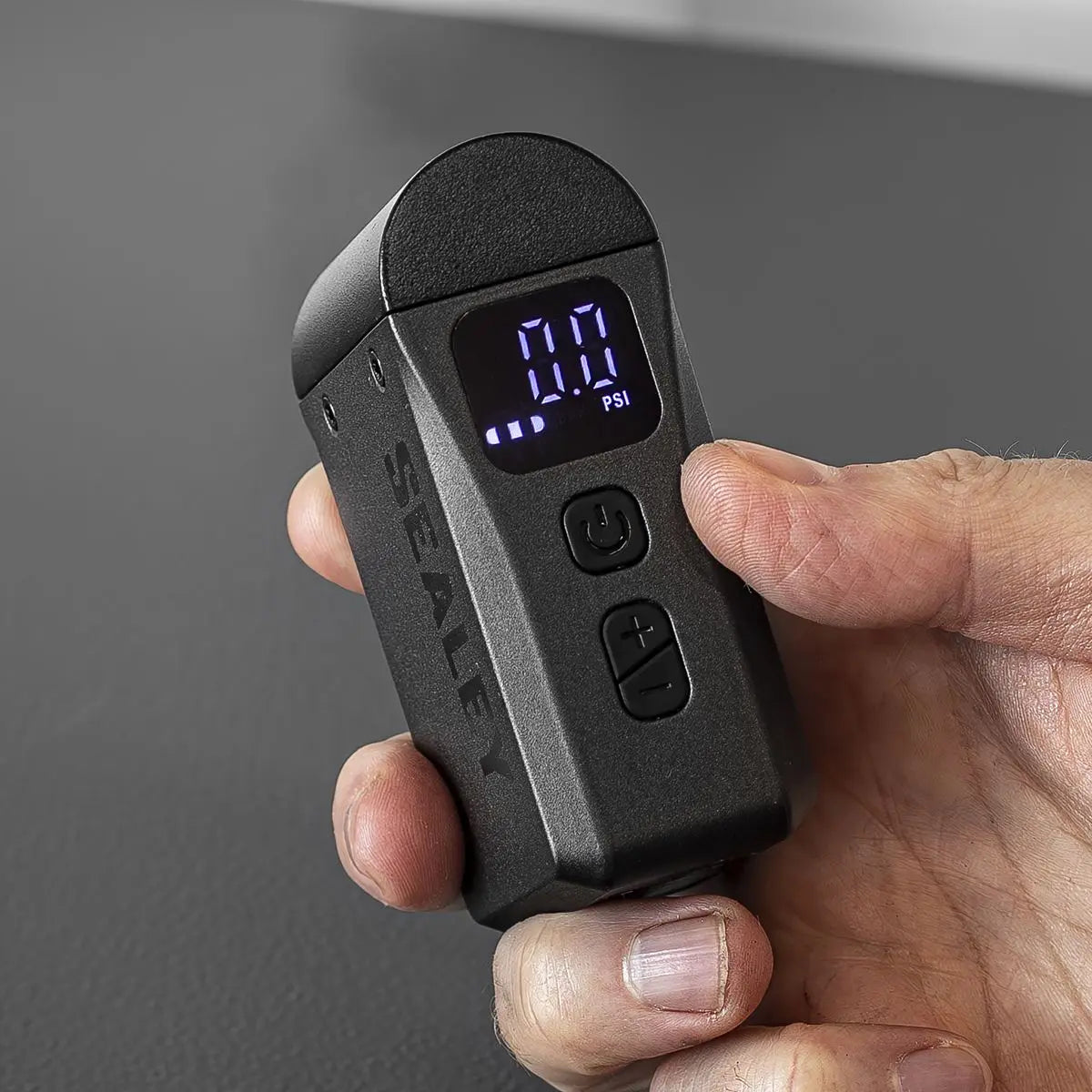 Sealey Mini Digital Bike Pump  White Rose Tools