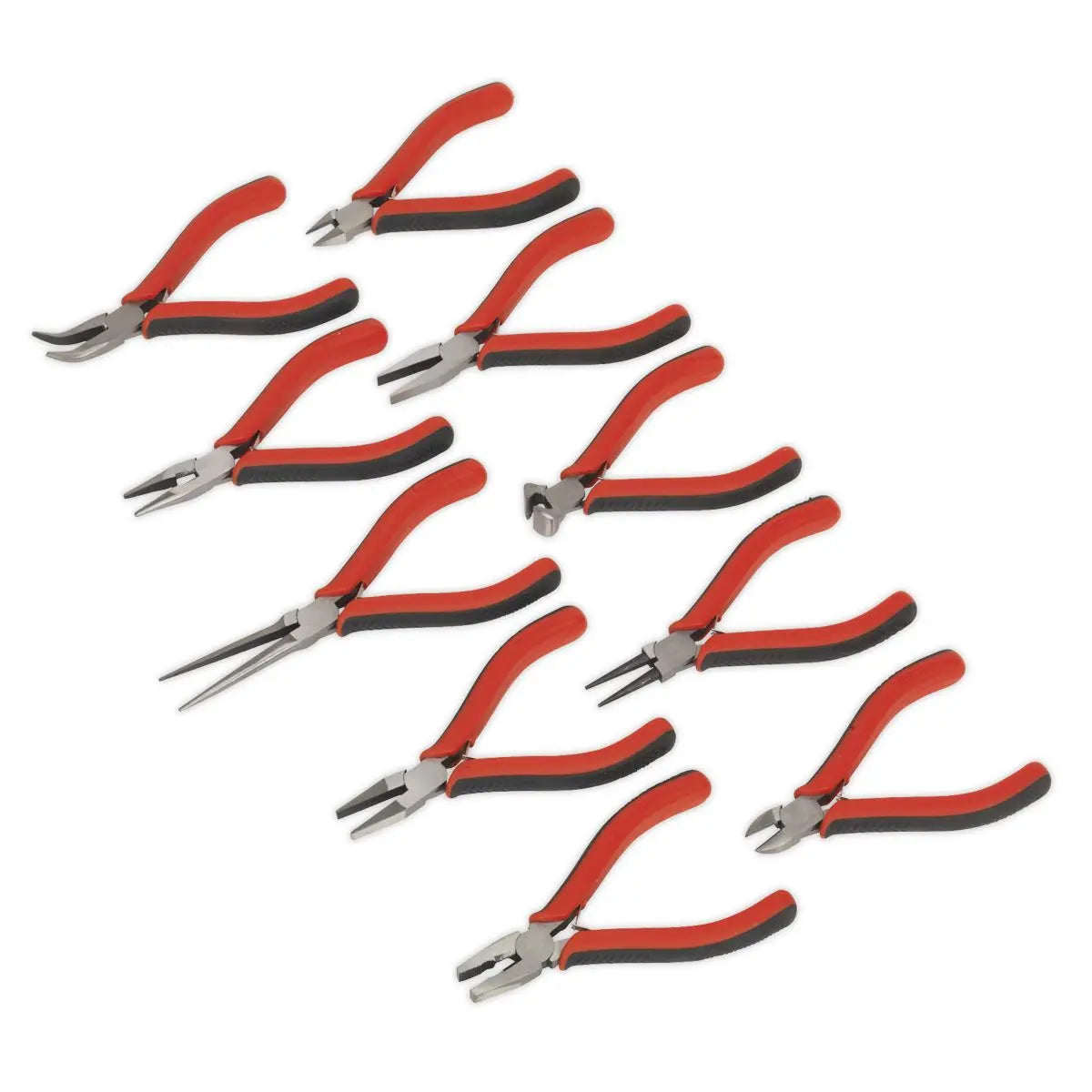 Sealey Mini Pliers Set 10 Piece Premier