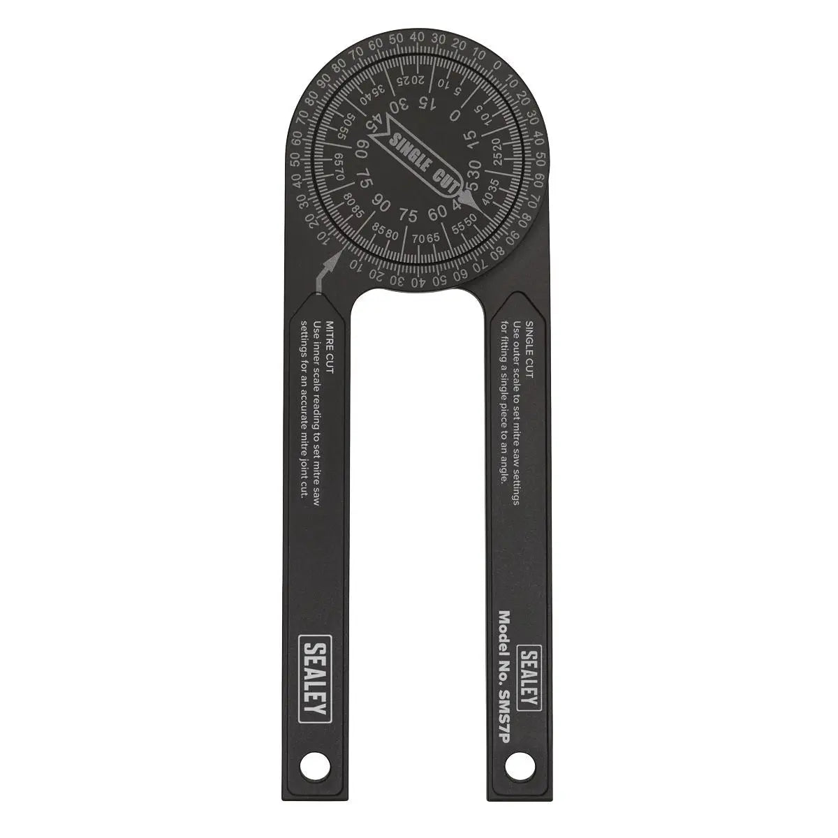 Sealey Mitre Saw Protractor - Aluminium
