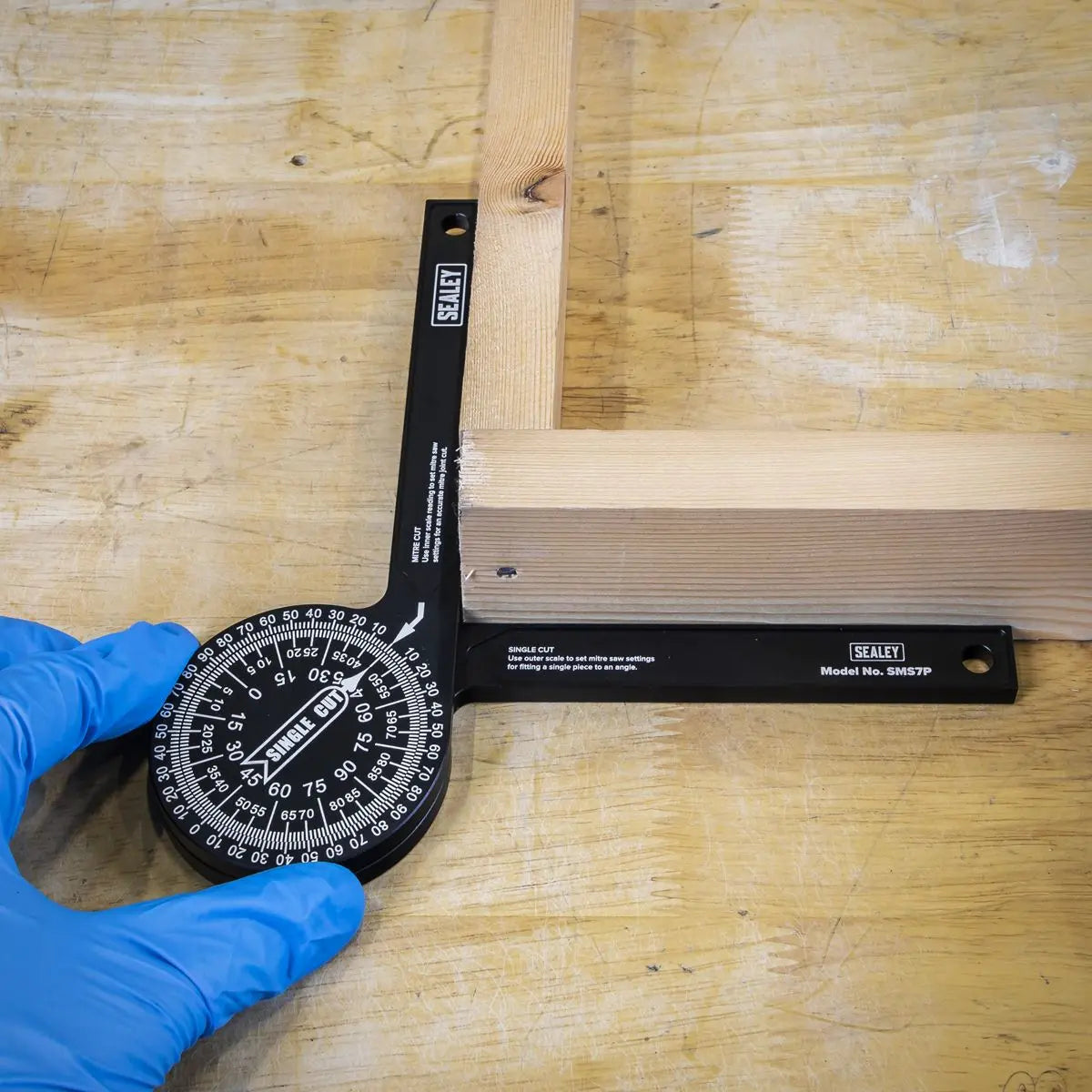 Sealey Mitre Saw Protractor - Aluminium