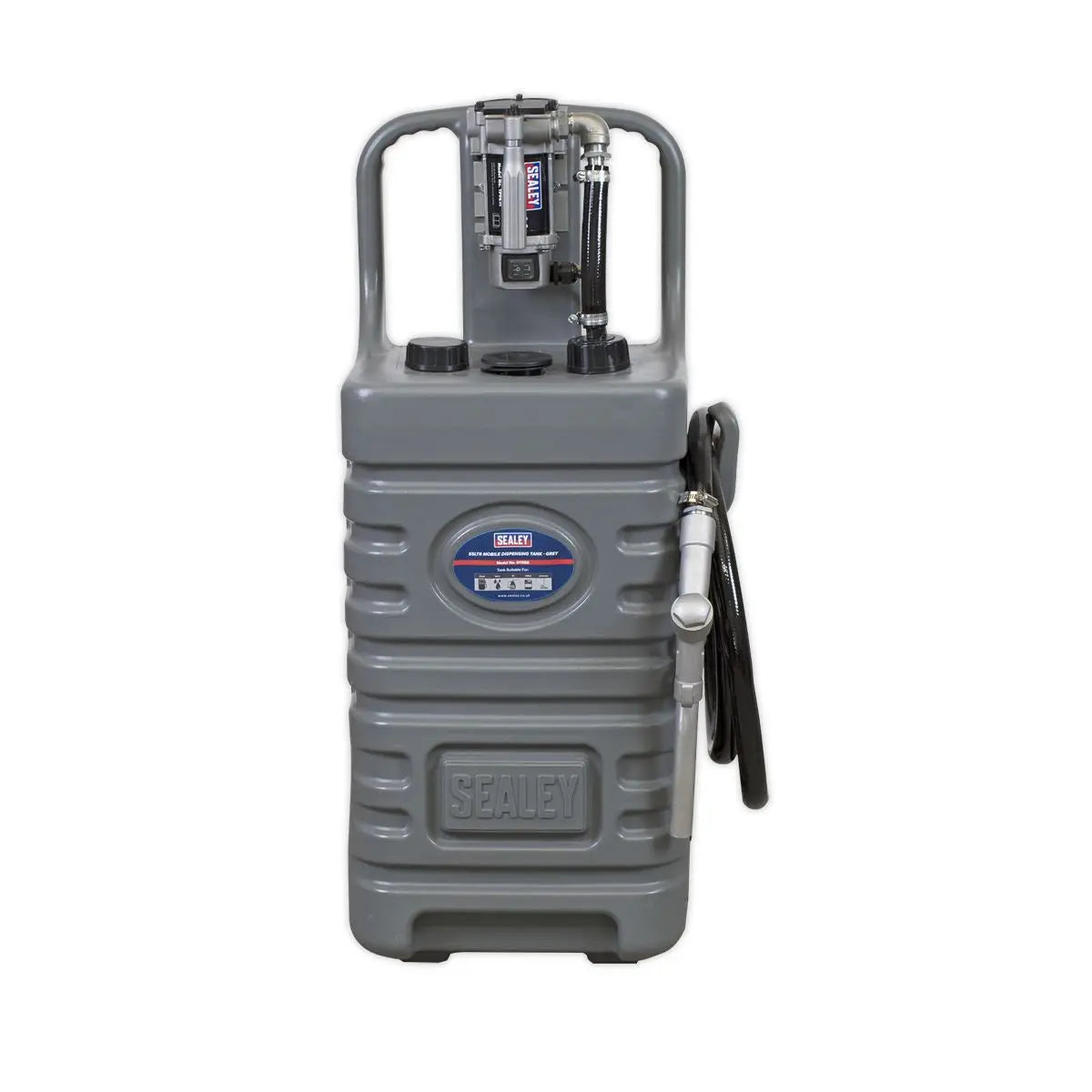 Sealey Mobile Dispensing Tank 55L with Diesel Pump - Grey