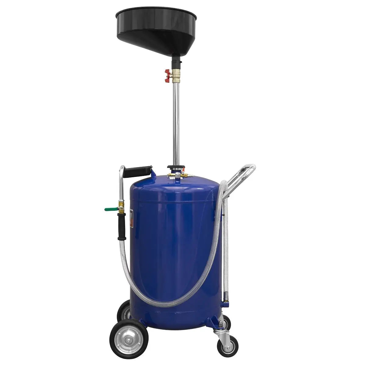 Sealey Mobile Oil Drainer 110L Air Discharge