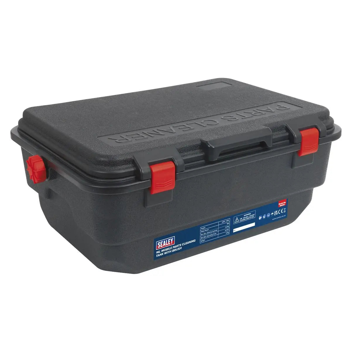 Sealey Mobile Parts Cleaning Tank with Brush