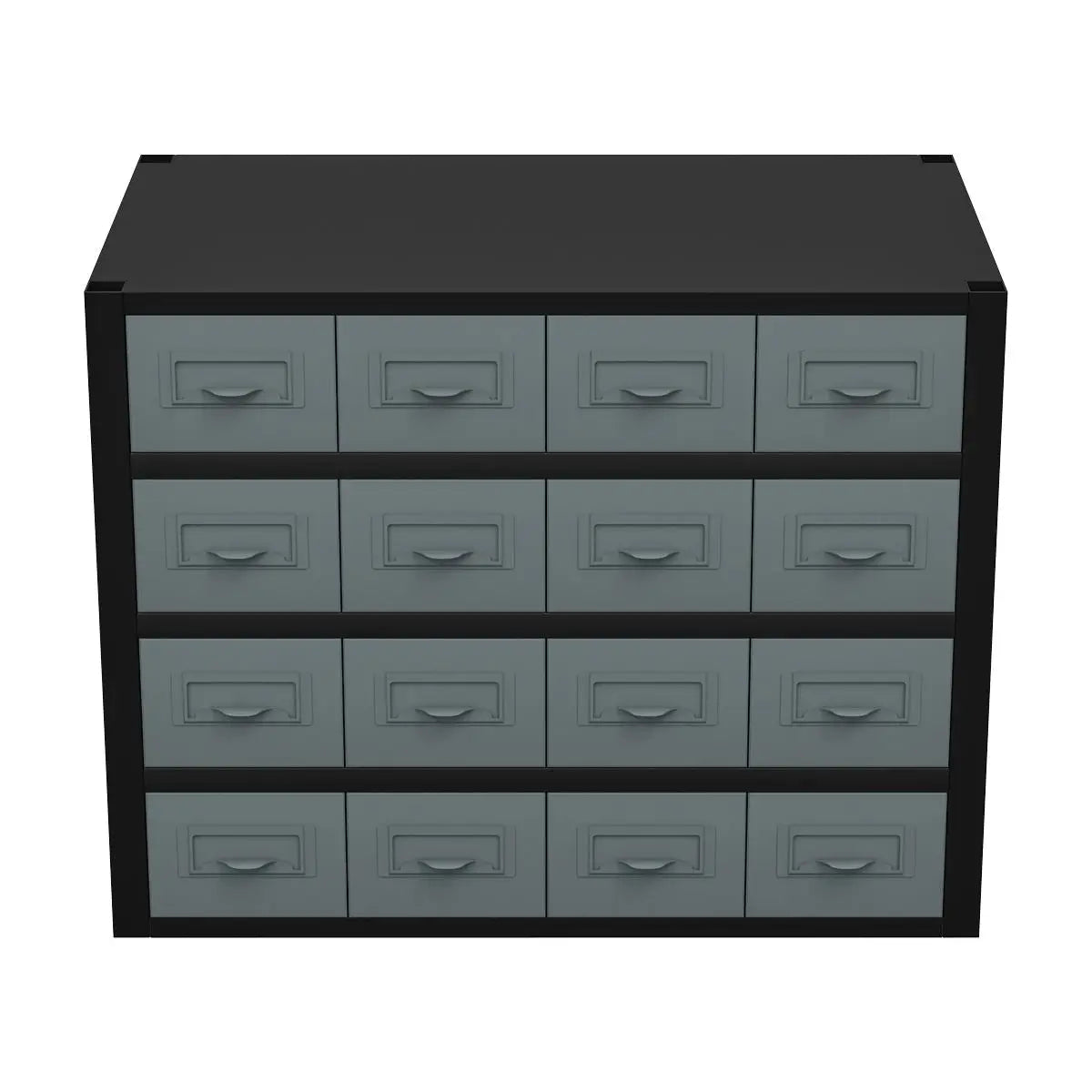 Sealey Modular Racking Mid Unit 16 Small Drawers 580mm White Rose Tools