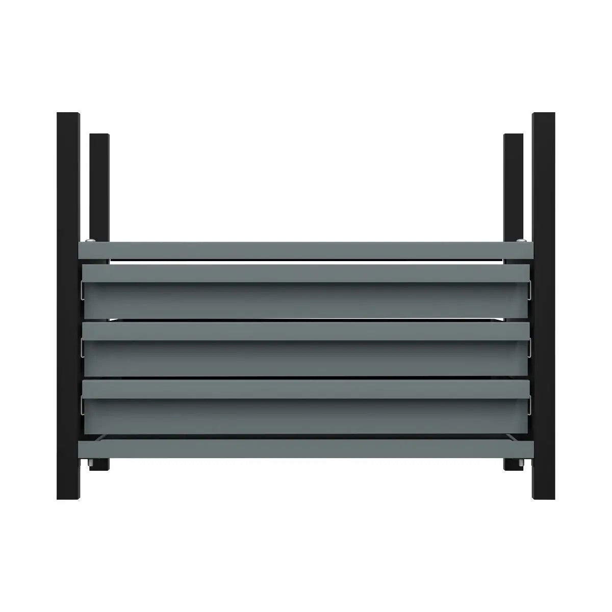 Sealey Modular Racking Mid Unit 3 Drawers & 1 Shelf 580mm White Rose Tools