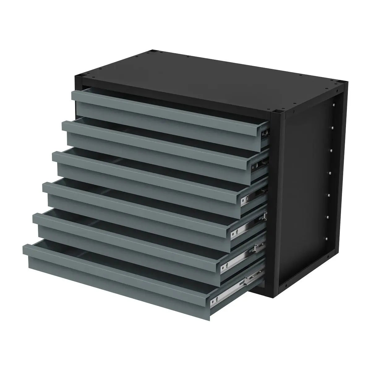 Sealey Modular Racking Mid Unit 6 Drawers 580mm White Rose Tools