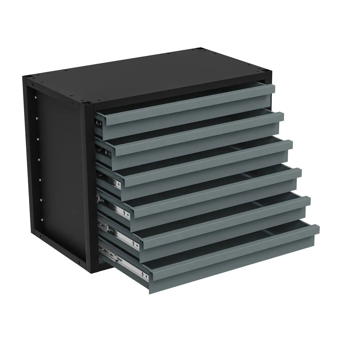 Sealey Modular Racking Mid Unit 6 Drawers 580mm White Rose Tools