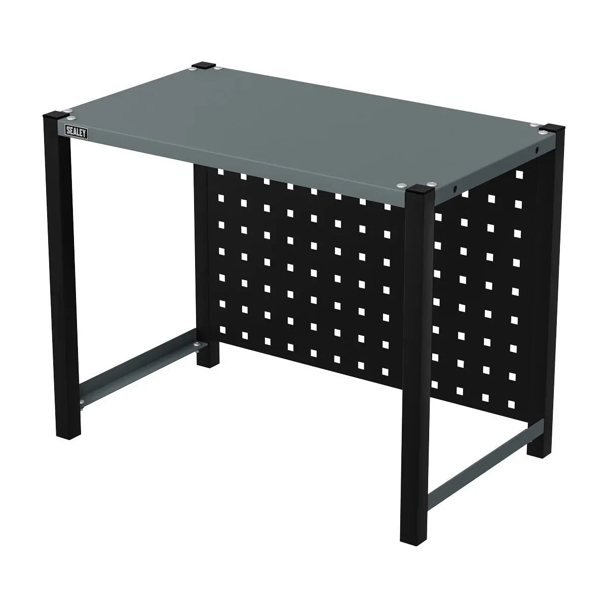 Sealey Modular Racking Top 1 Shelf & Pegboard Unit 580mm White Rose Tools