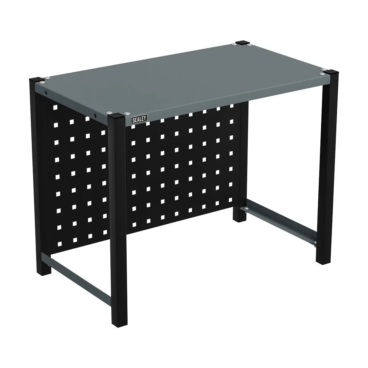 Sealey Modular Racking Top 1 Shelf & Pegboard Unit 580mm White Rose Tools