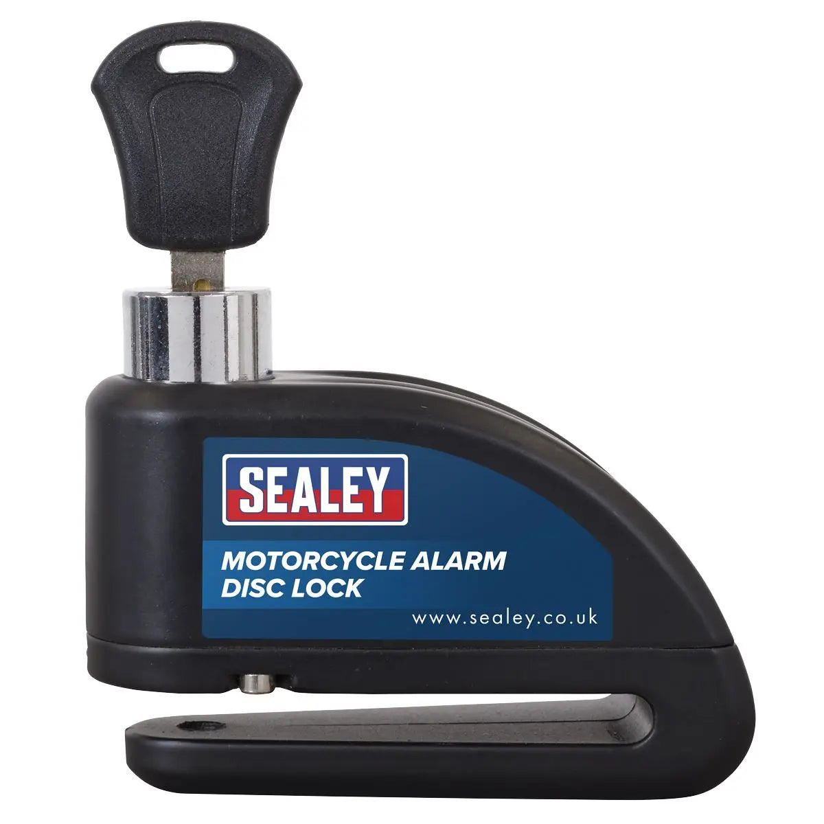 Sealey Motorcycle Alarm Disc Lock - Pair White Rose Tools
