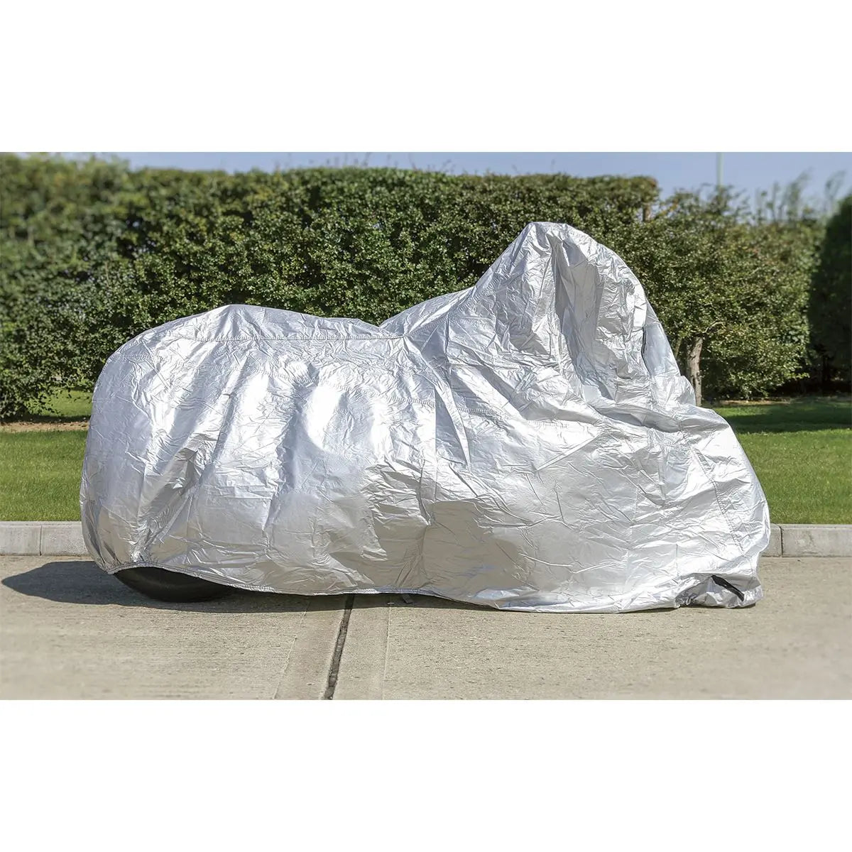 Sealey Motorcycle Cover 2320 x 1000 x 1350mm - MediumĀ White Rose Tools