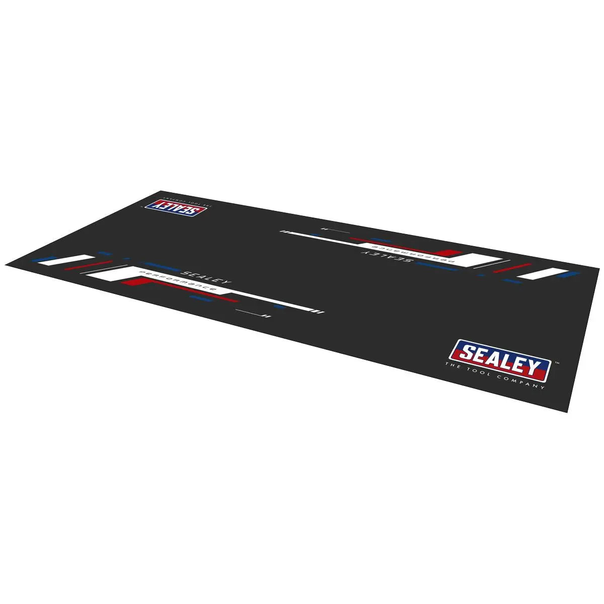 Sealey Motorcycle Garage Mat White Rose Tools