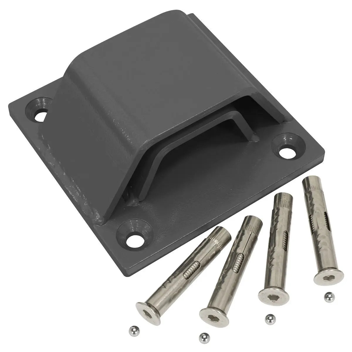 Sealey Motorcycle Ground Anchor with Twin Layer Protection White Rose Tools