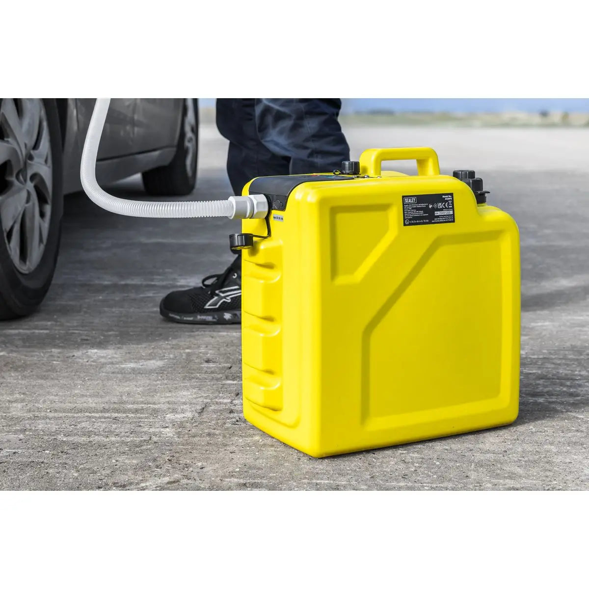 Sealey Multi-Powered Portable Fuelling Station 20L White Rose Tools