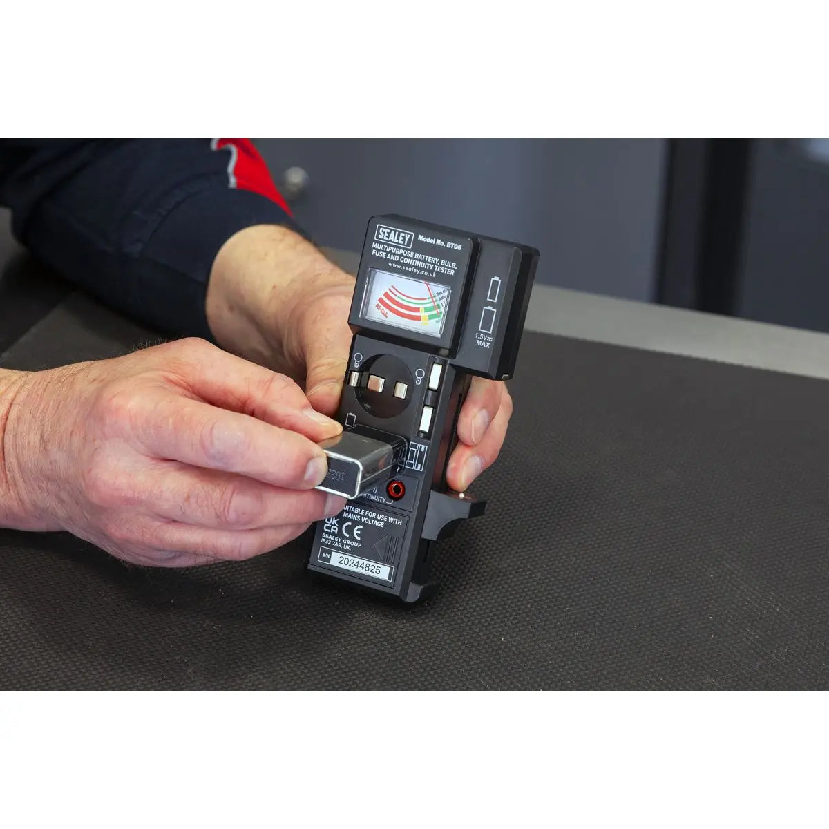 Sealey Multipurpose Battery, Bulb, Fuse & Continuity Tester  White Rose Tools