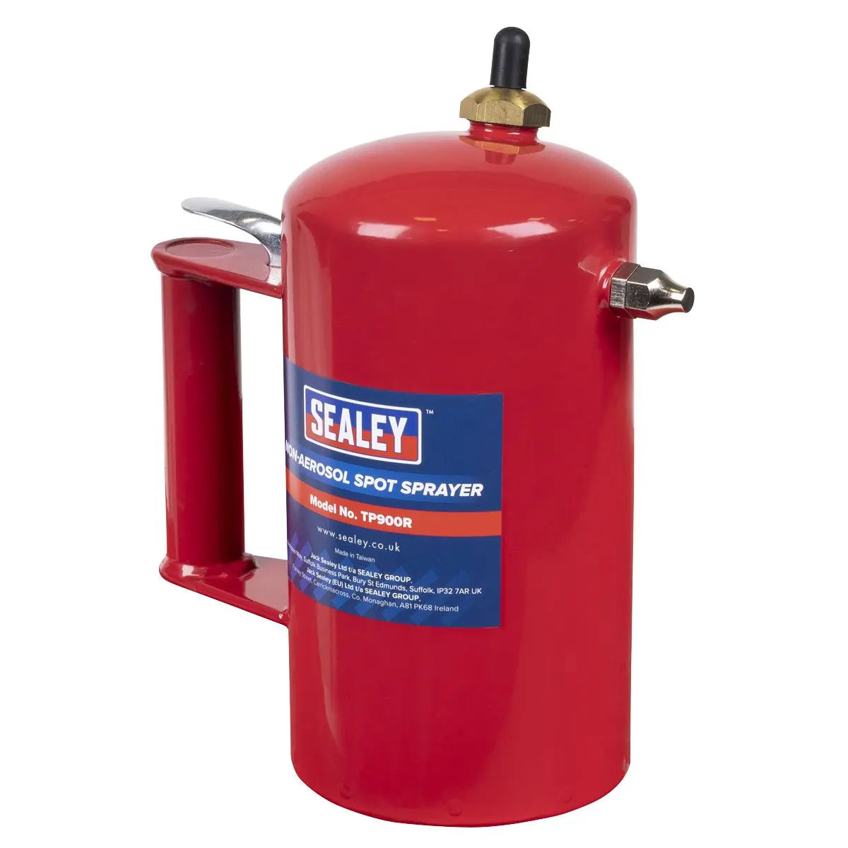 Sealey Non-Aerosol Spot Sprayer - Red White Rose Tools