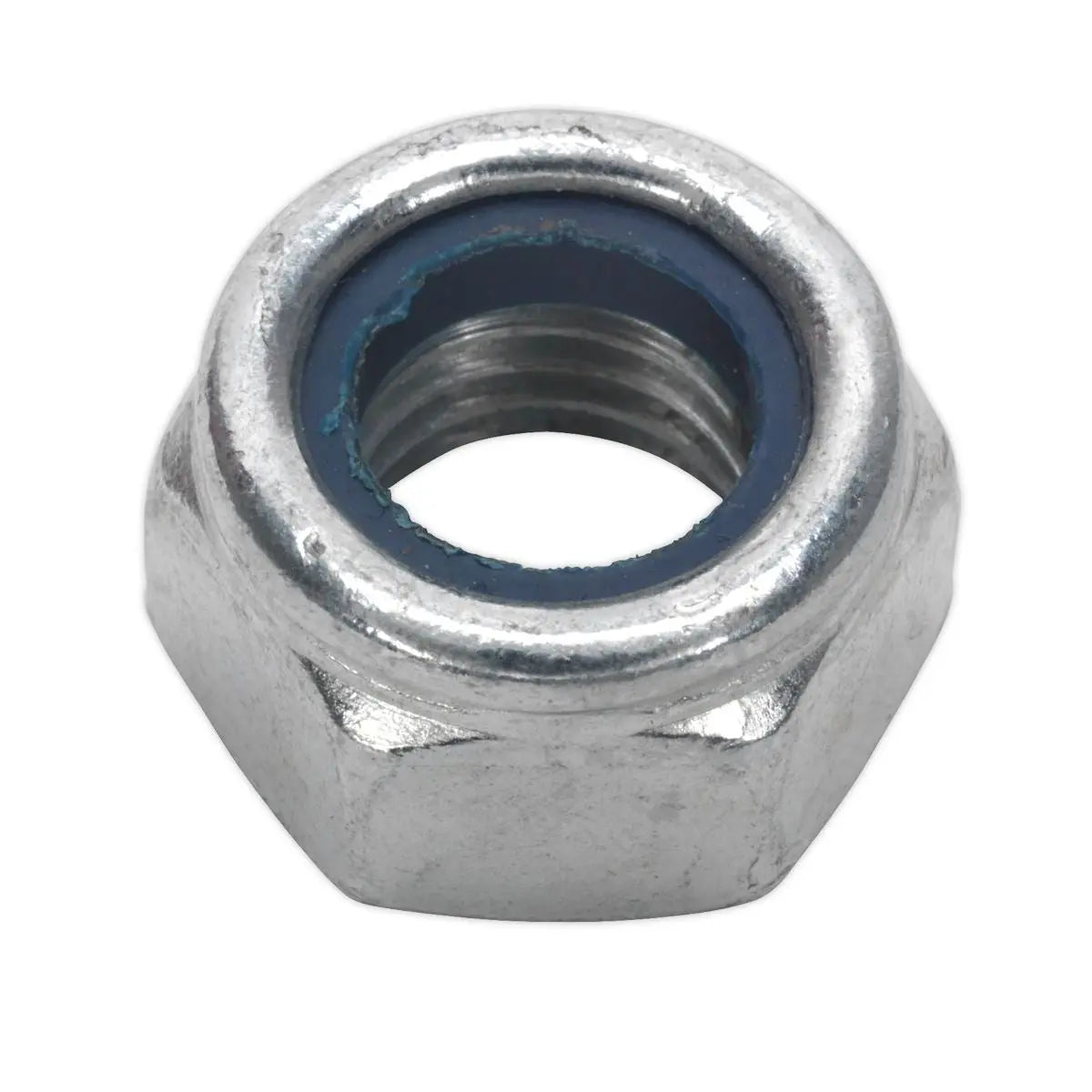 Sealey Nylon Locknut M14 Zinc Pack of 25