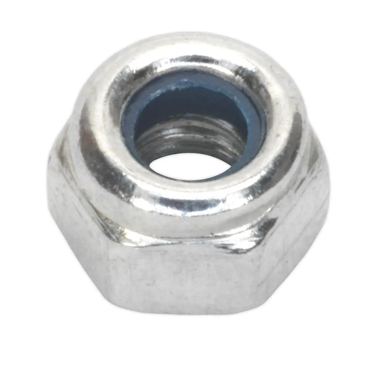 Sealey Nylon Locknut M4 Zinc Pack of 100