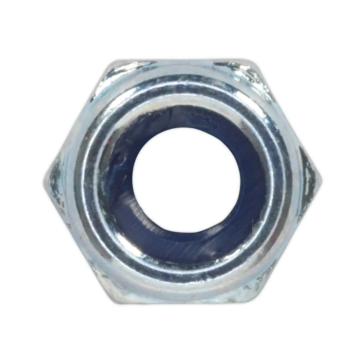 Sealey Nylon Locknut M5 Zinc Pack of 100