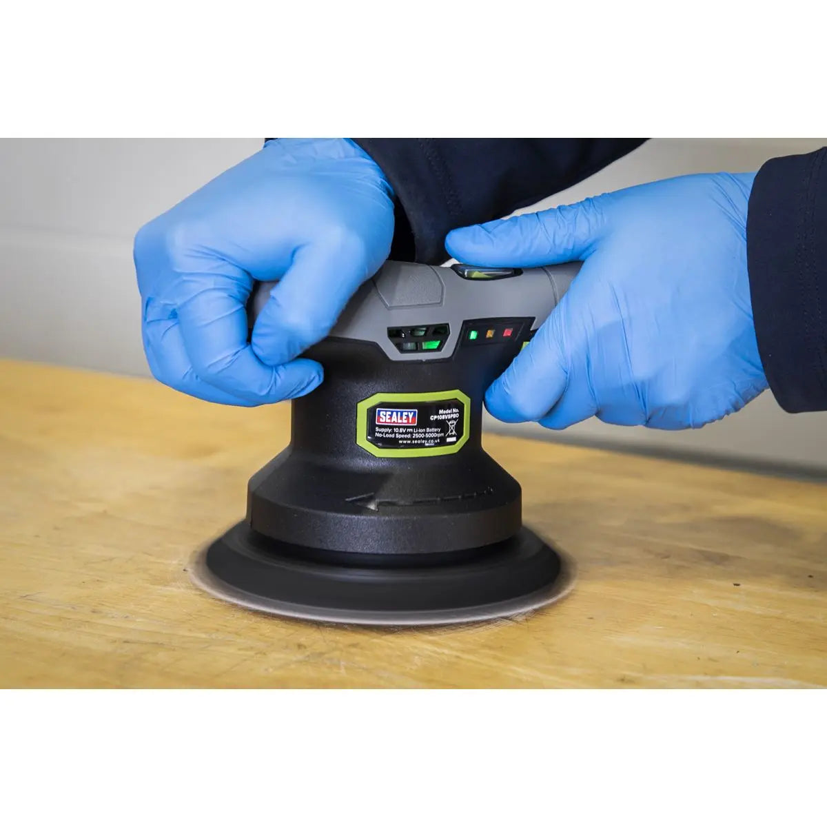 Sealey Ø150mm Dual Action Sander/Polisher 10.8V SV10.8 Series - Body Only