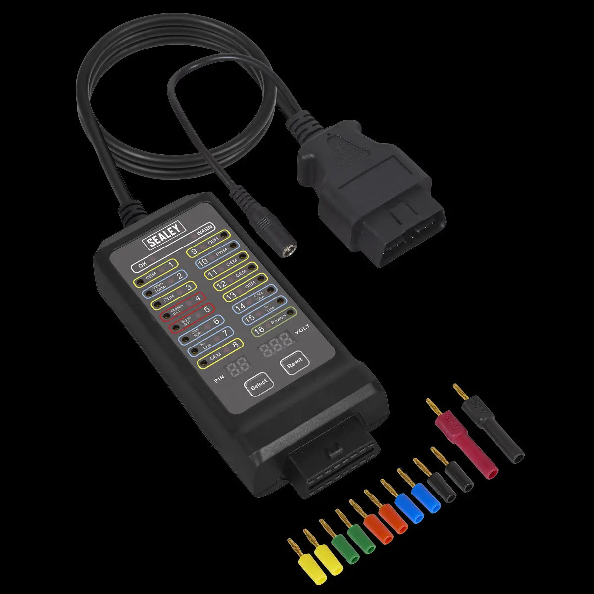 Sealey OBD Breakout Box 16-Pin 12V/24V  White Rose Tools