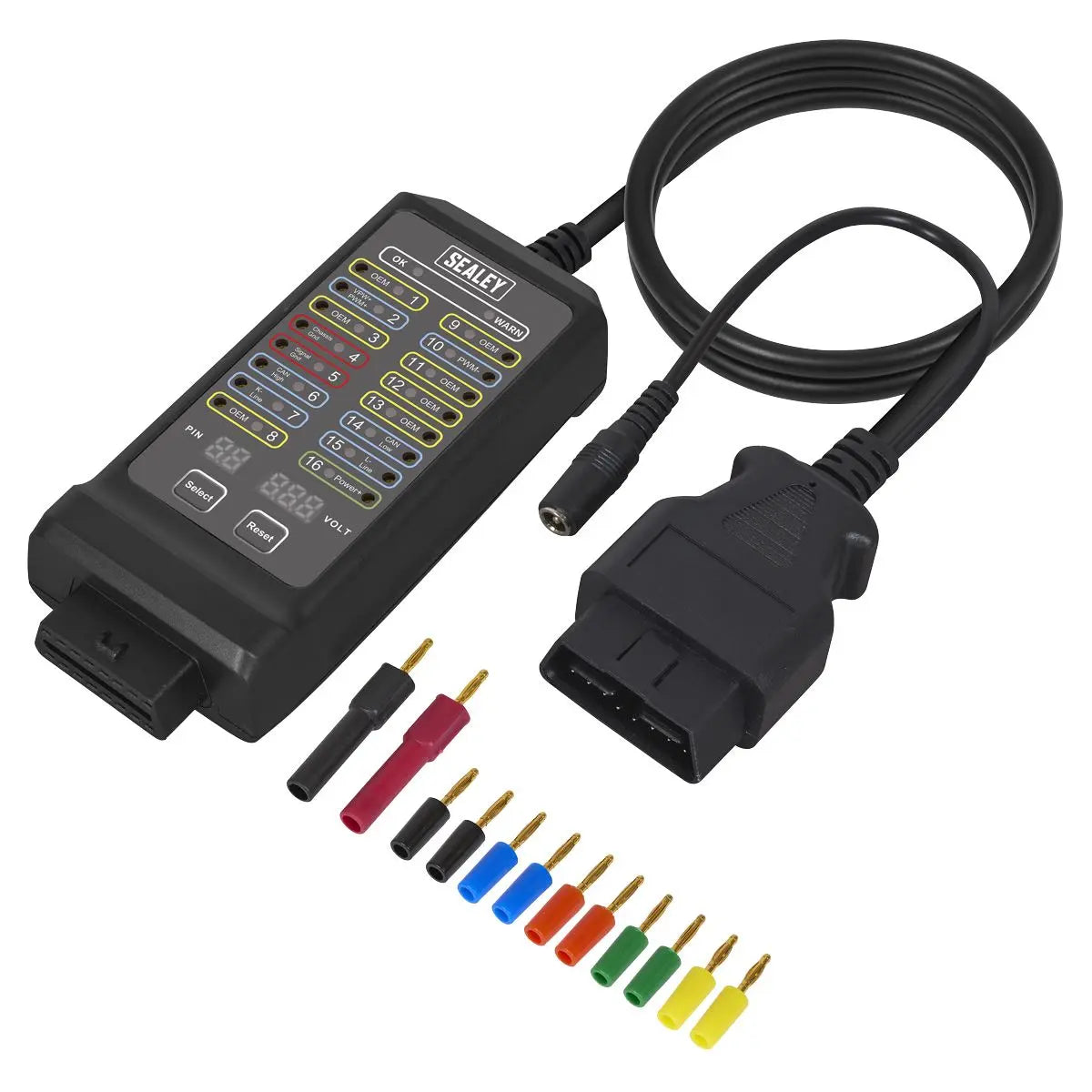 Sealey OBD Breakout Box 16-Pin 12V/24V  White Rose Tools