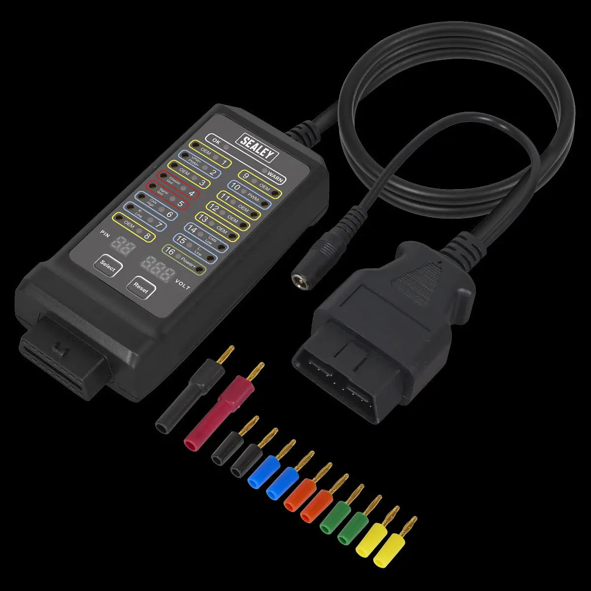 Sealey OBD Breakout Box 16-Pin 12V/24V  White Rose Tools