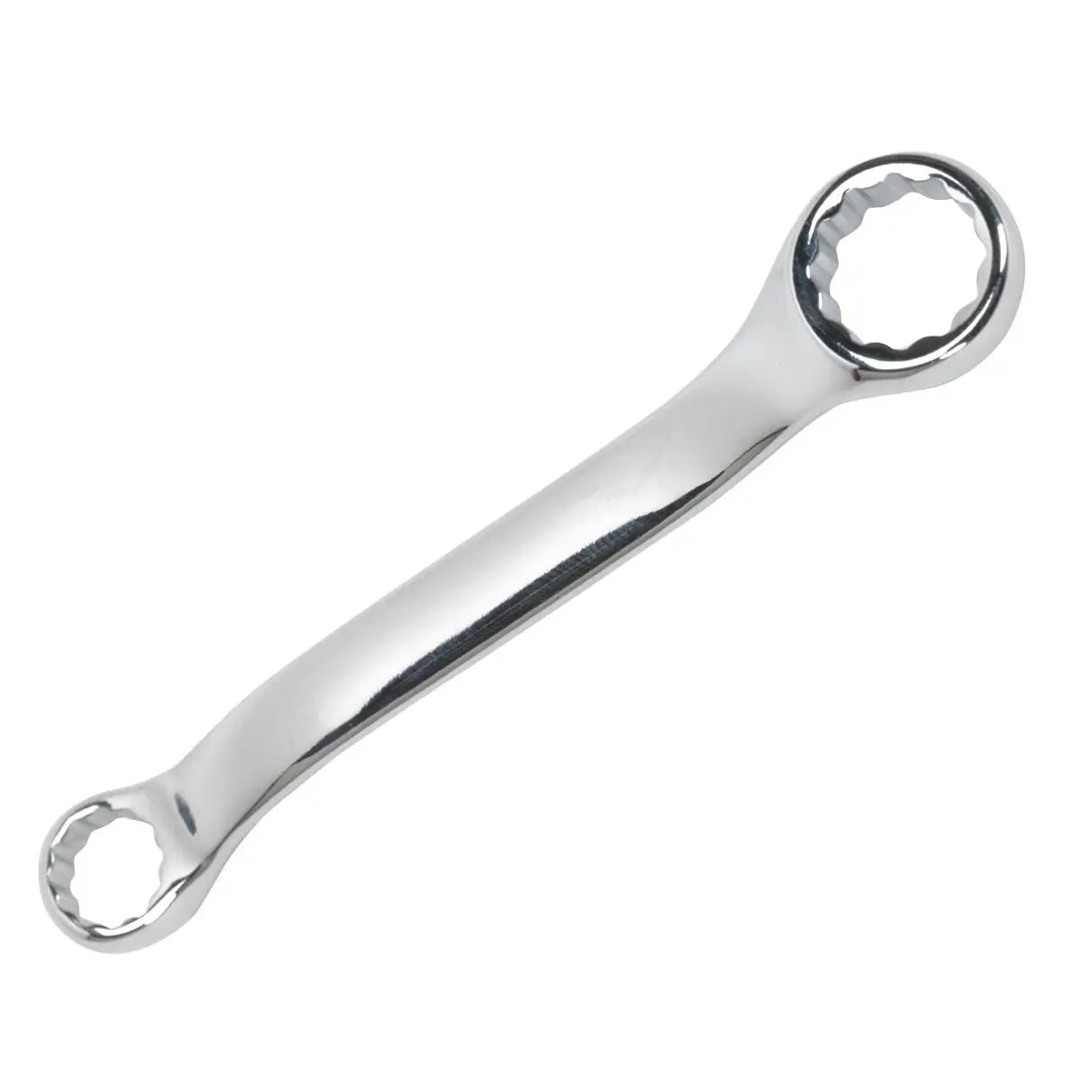 Sealey Offset Stubby Ring Rowing Spanner 10mm x 13mm Double End Rigger Jigger