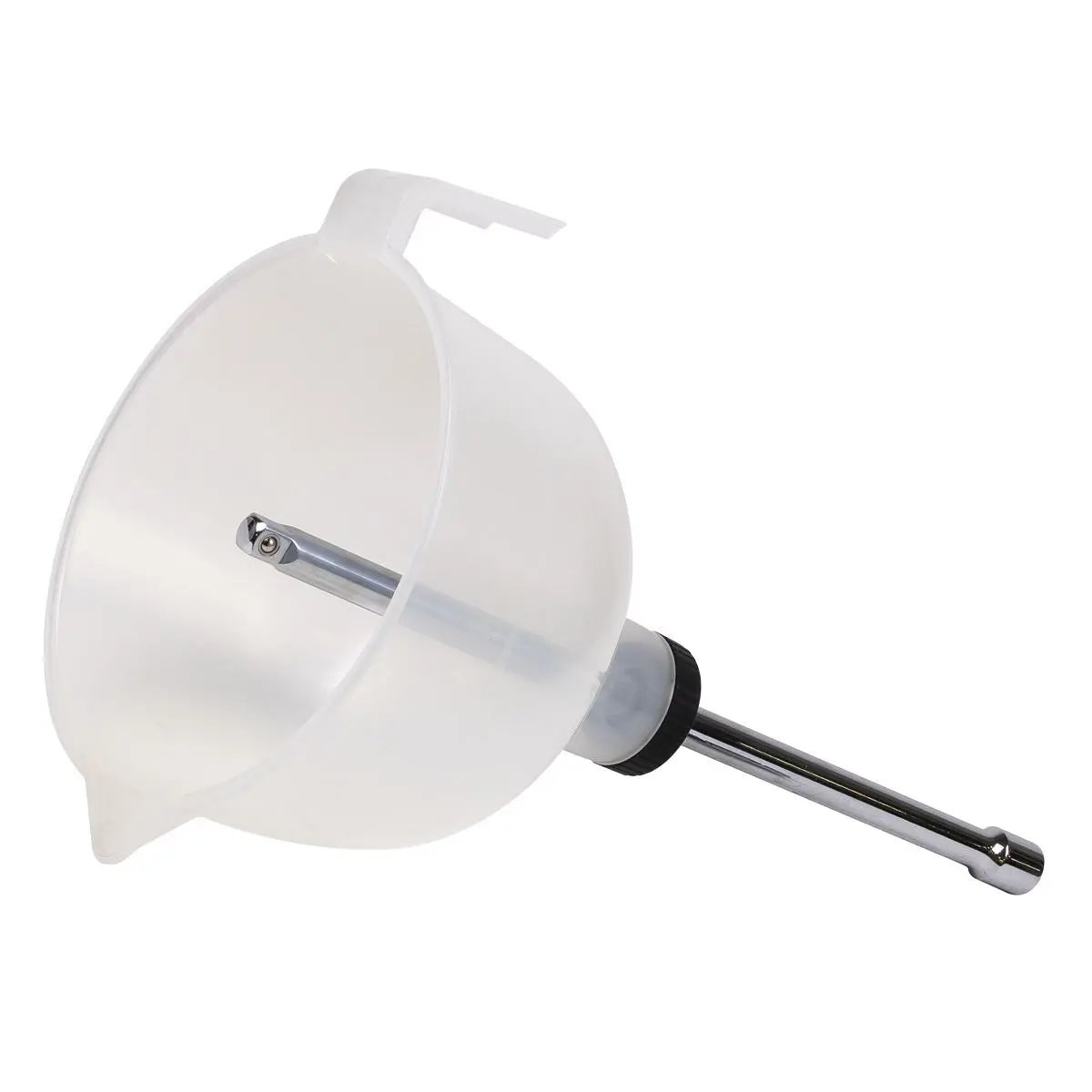 Sealey Oil Capture Extension Funnel Set White Rose Tools