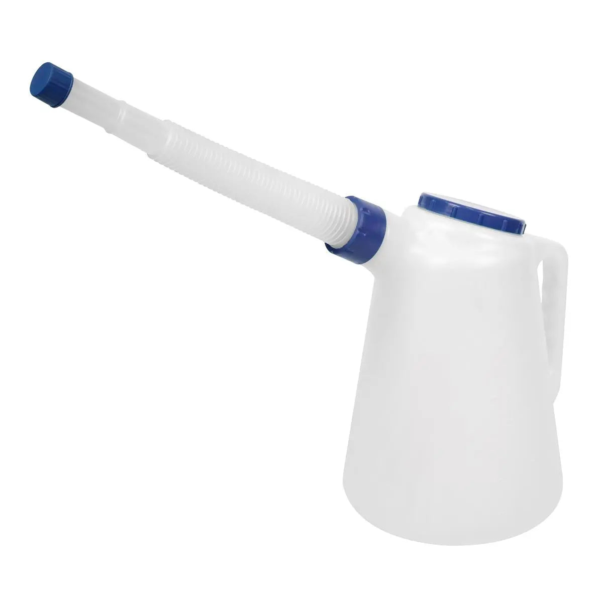 Sealey Oil Containers with Lid & Flexible Spouts 5L - Set of 5