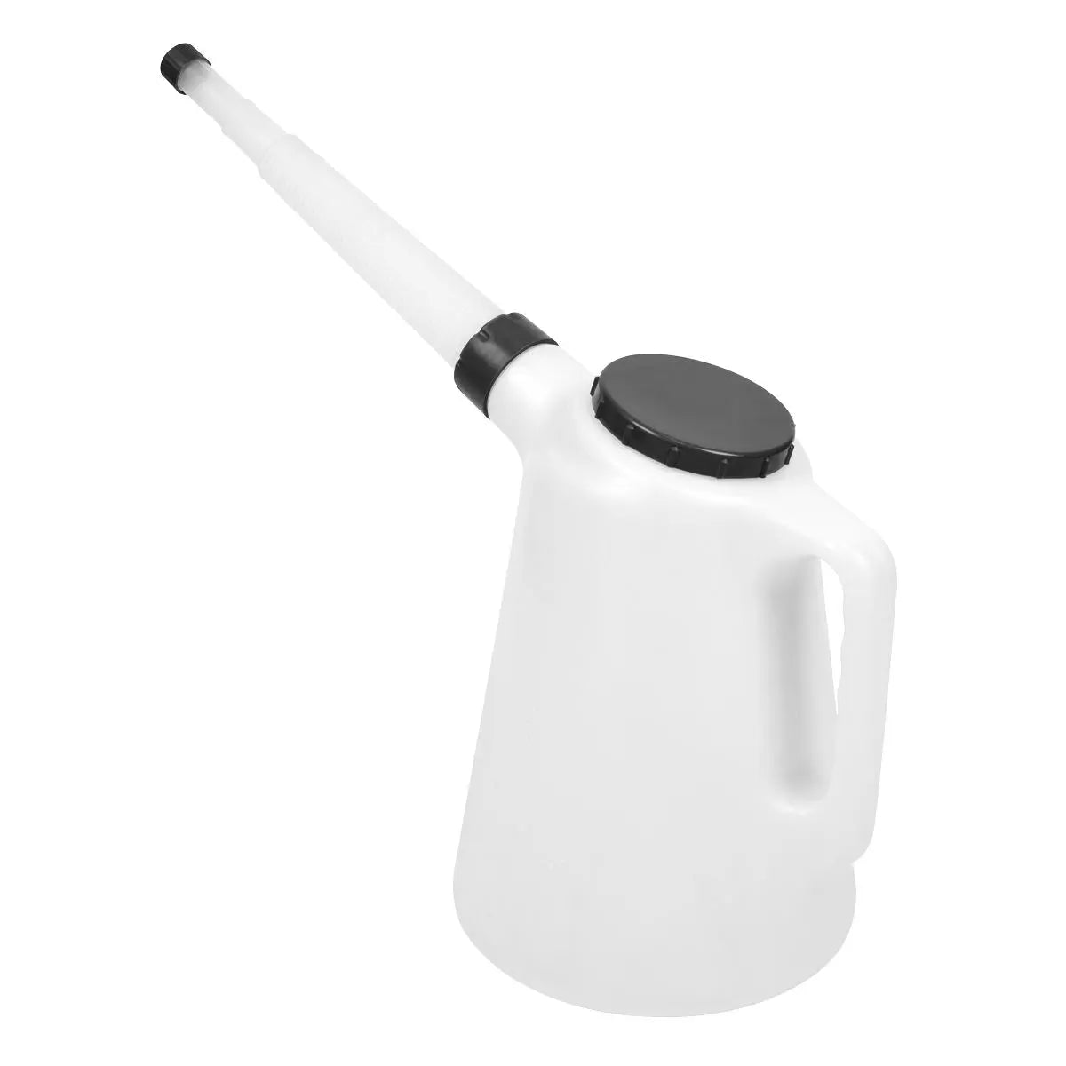 Sealey Oil Containers with Lid & Flexible Spouts 5L - Set of 5