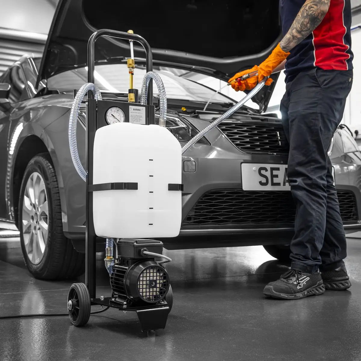 Sealey Oil Extractor Mobile 230V  White Rose Tools