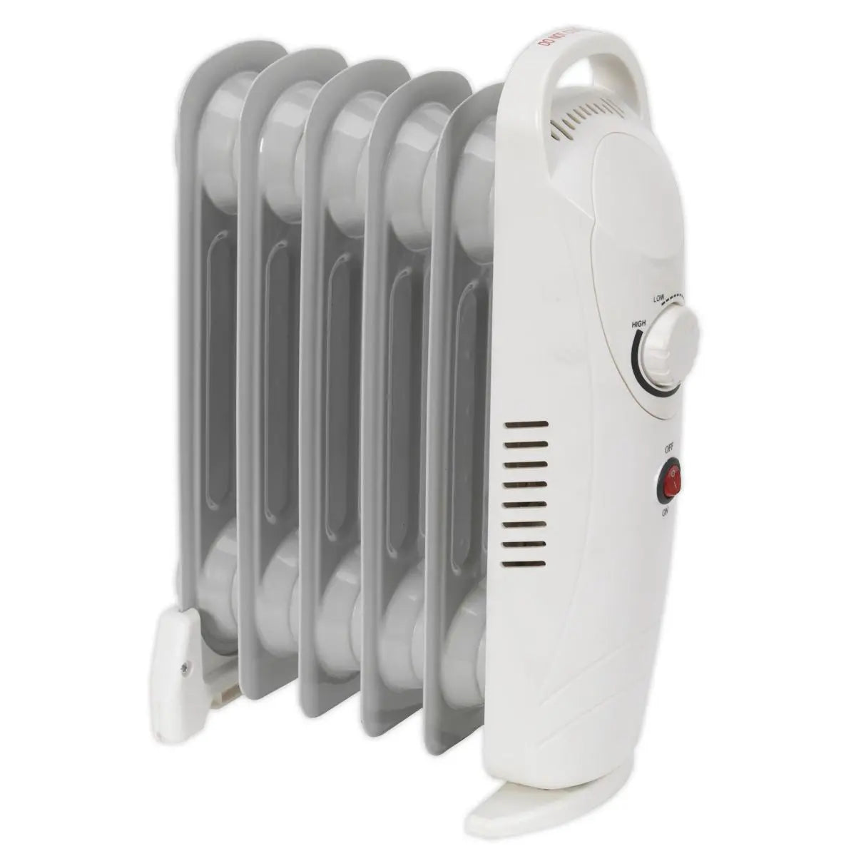 Sealey Oil-Filled Radiator Mini 800W/230V 6-Element