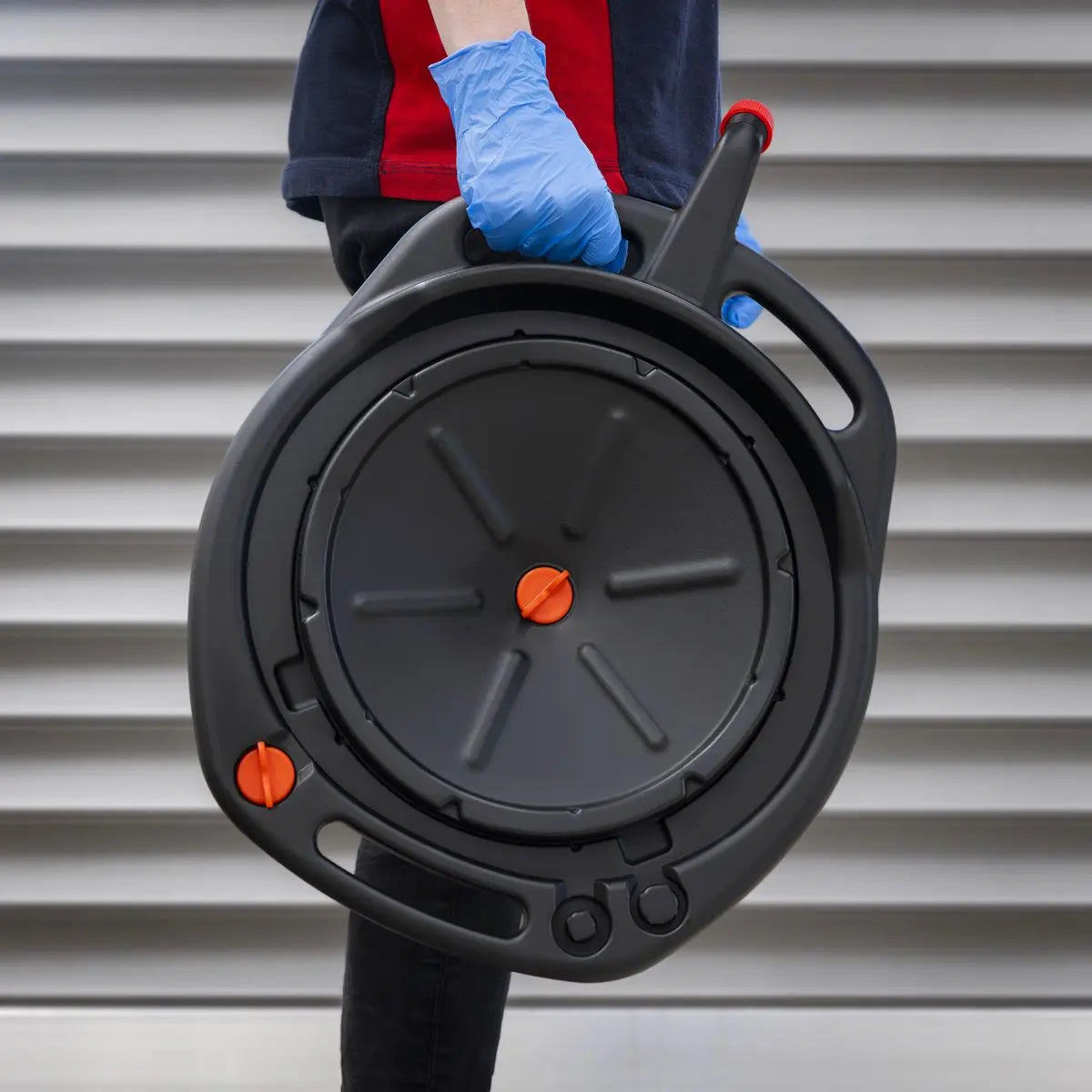 Sealey Oil/Fluid Drain Pan & Recycle Container 8L  White Rose Tools