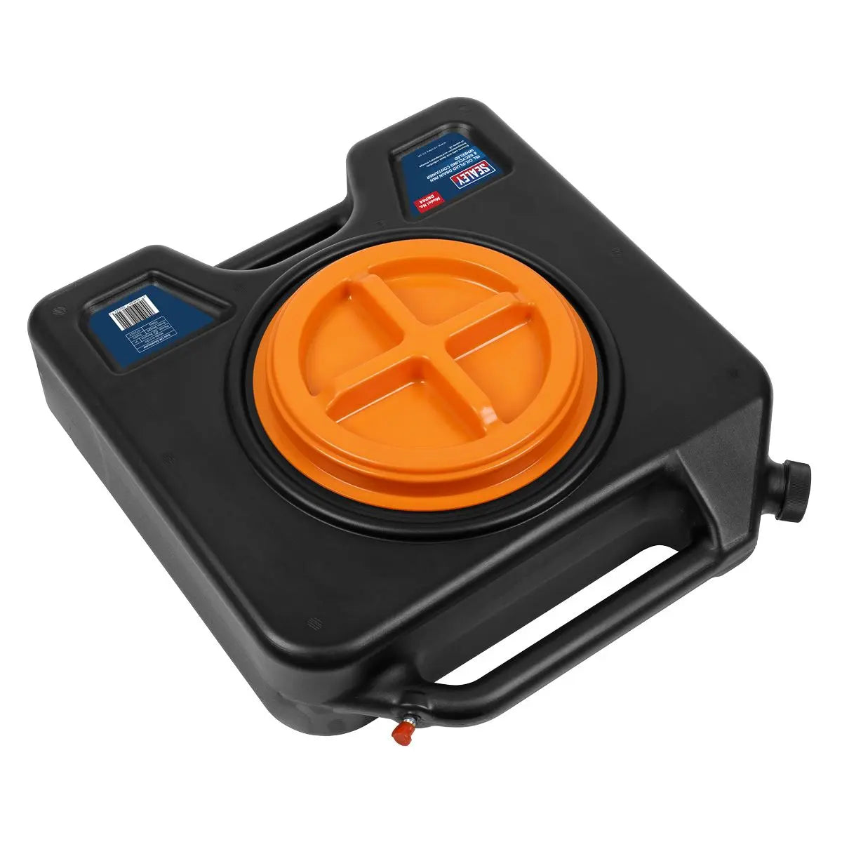 Sealey Oil/Fluid Drain & Recycling Container 15L - Wheeled