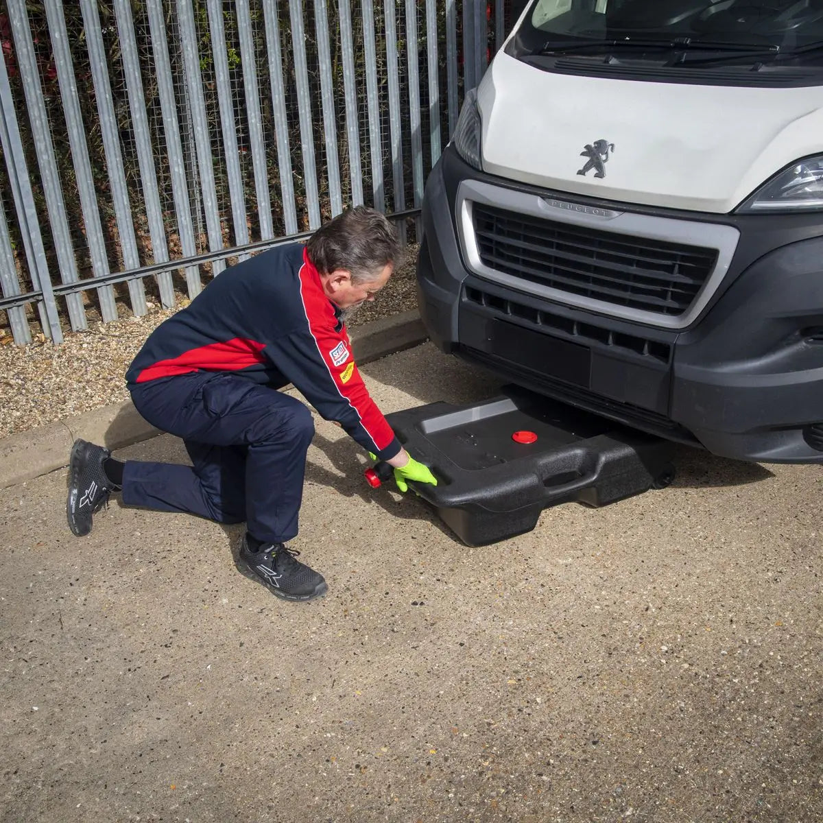 Sealey Oil/Fluid Drain & Recycling Container 54L - Wheeled  White Rose Tools