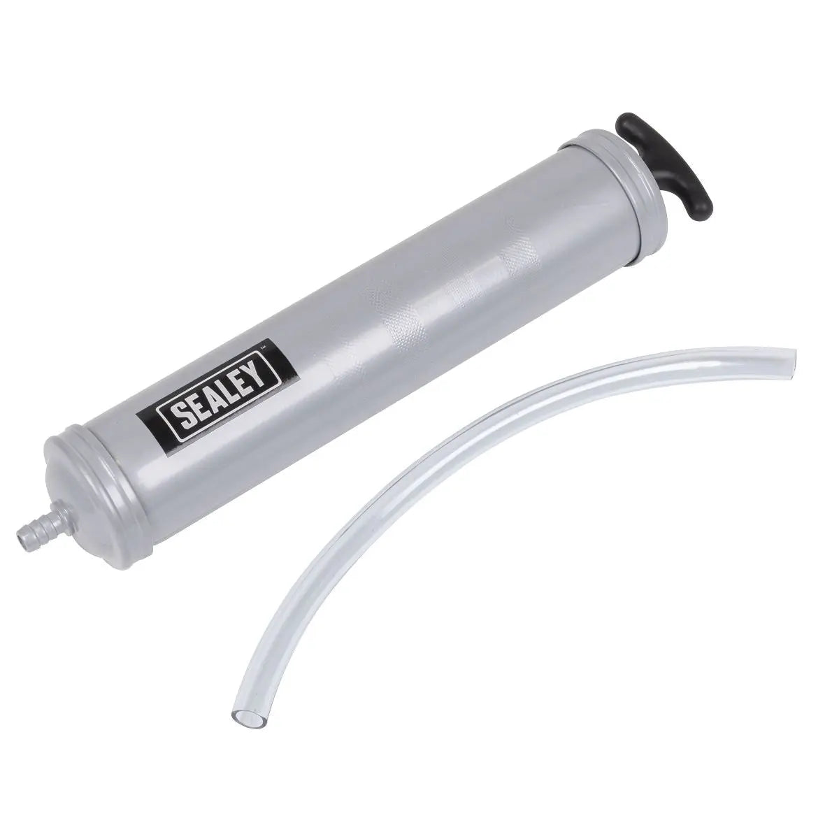 Sealey Oil Suction Syringe 500ml Metal Body White Rose Tools