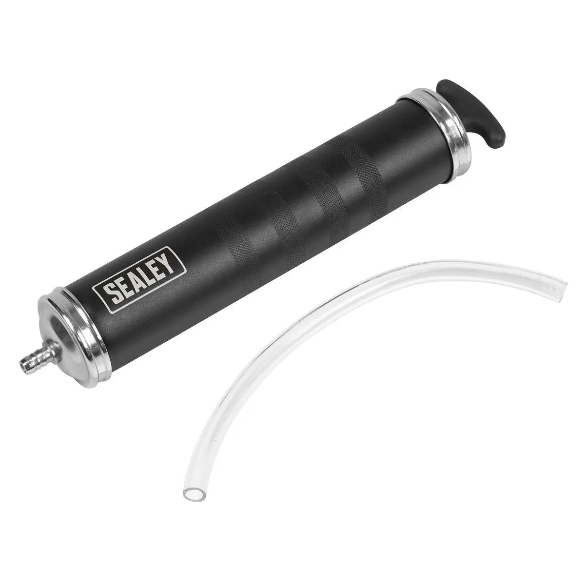Sealey Oil Suction Syringe 500ml Metal Body White Rose Tools