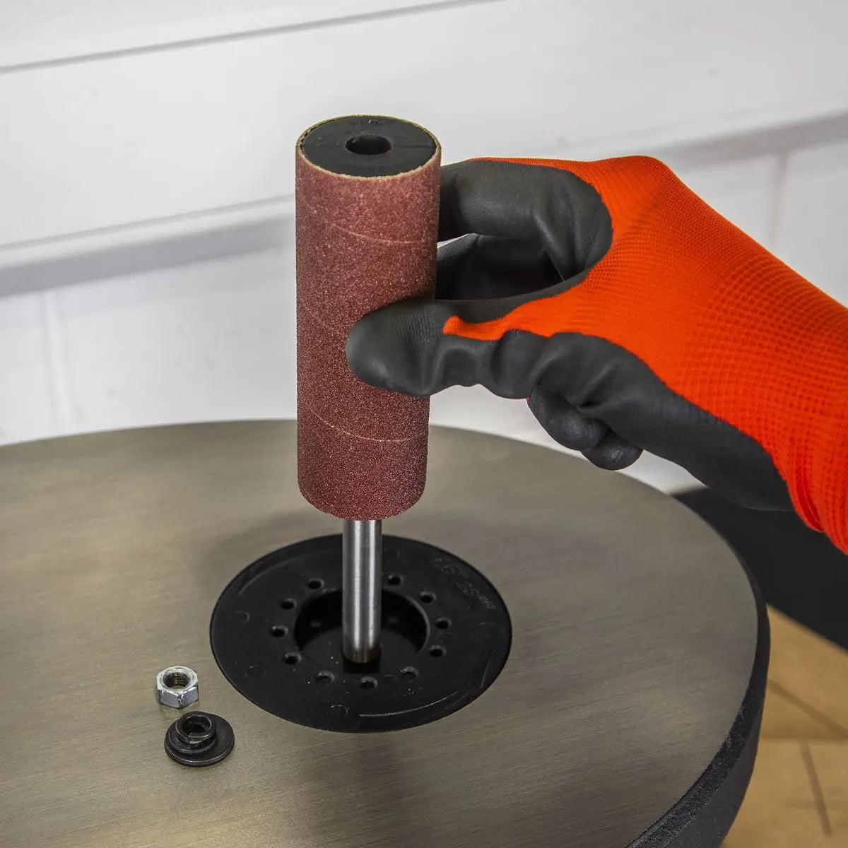 Sealey Oscillating Spindle/Bobbin Sander 450W White Rose Tools