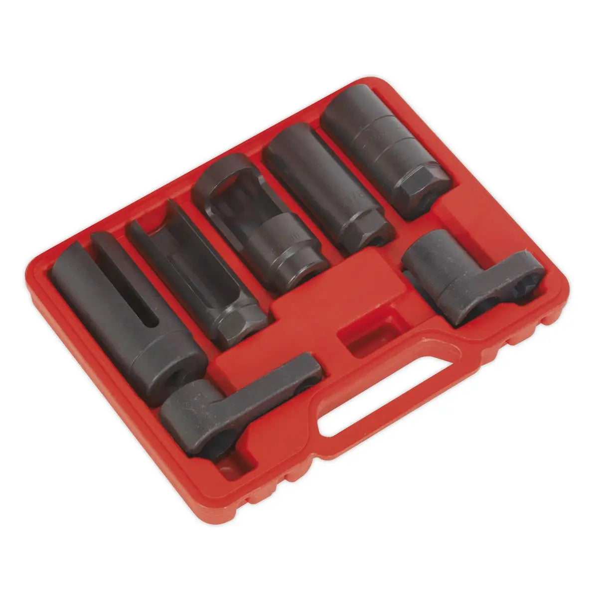 Sealey Oxygen Sensor Socket Set 7pc 3/8" & 1/2"Sq Drive