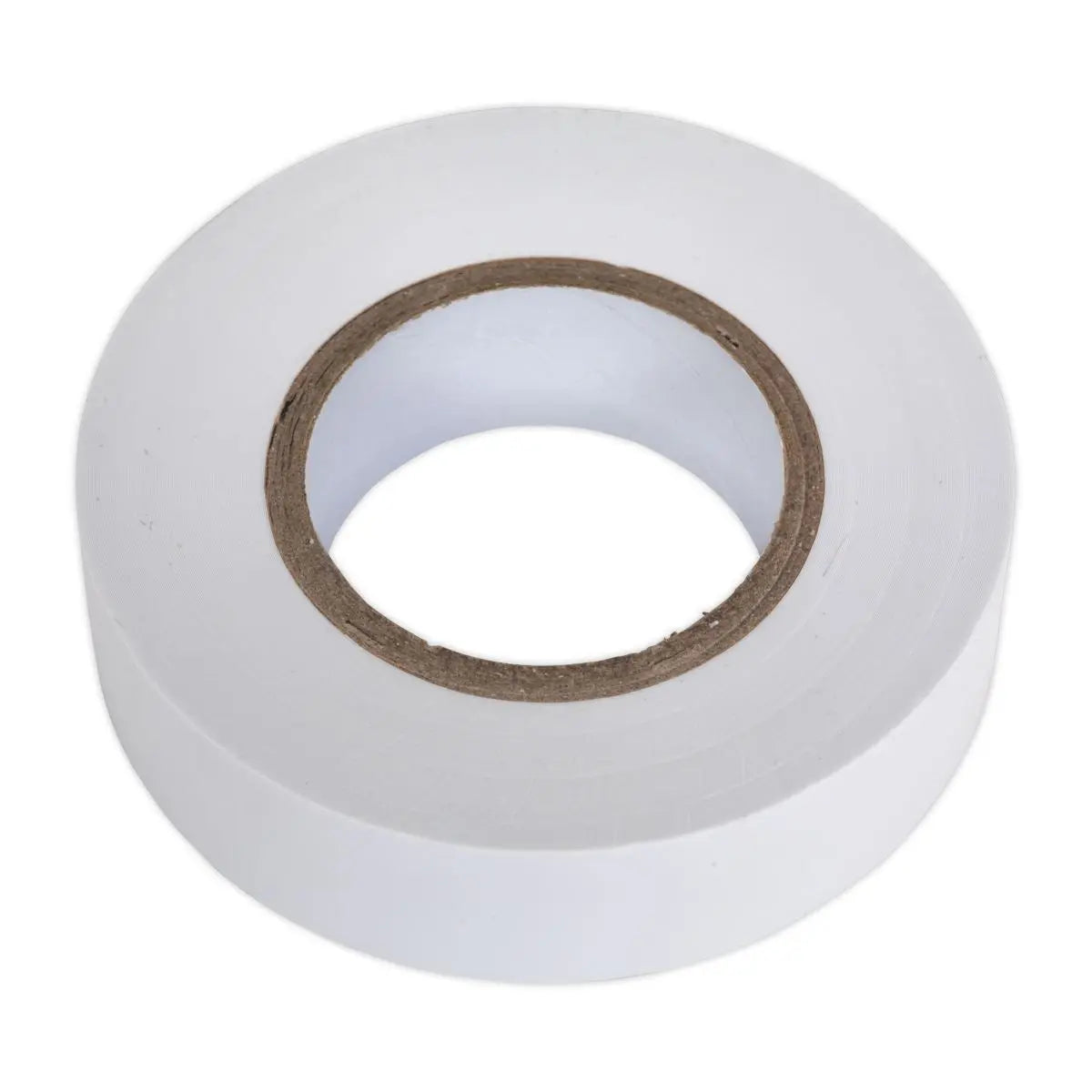Sealey PVC Insulating Tape 19mm x 20m White Pack of 10