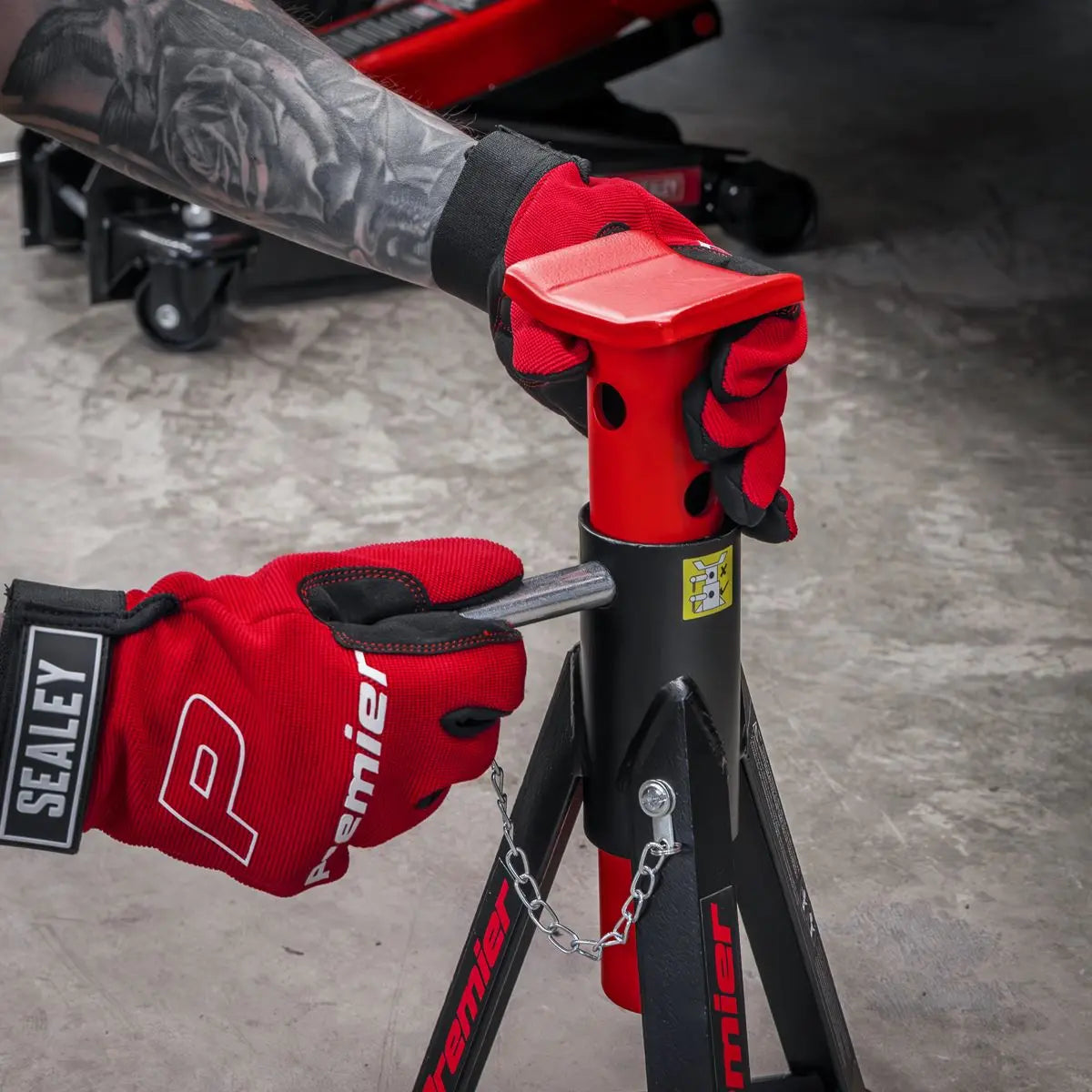 Sealey Parts Storage Case Organiser with 8 Removable Compartments Tool Screw Box