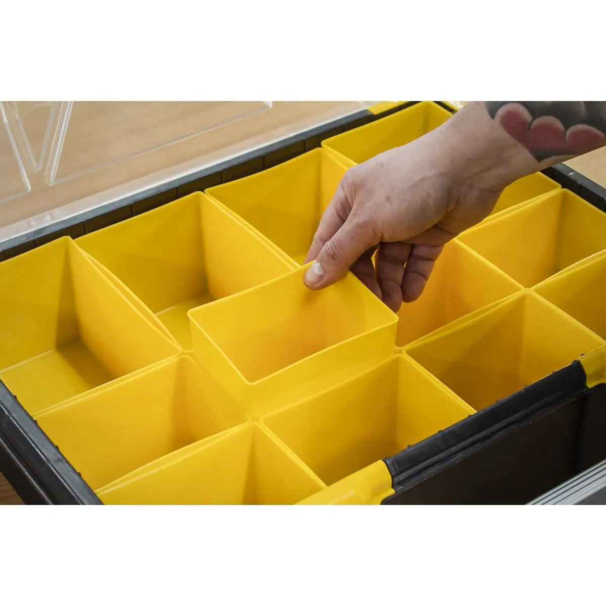 Sealey Parts Storage Tray with 12 Compartments
