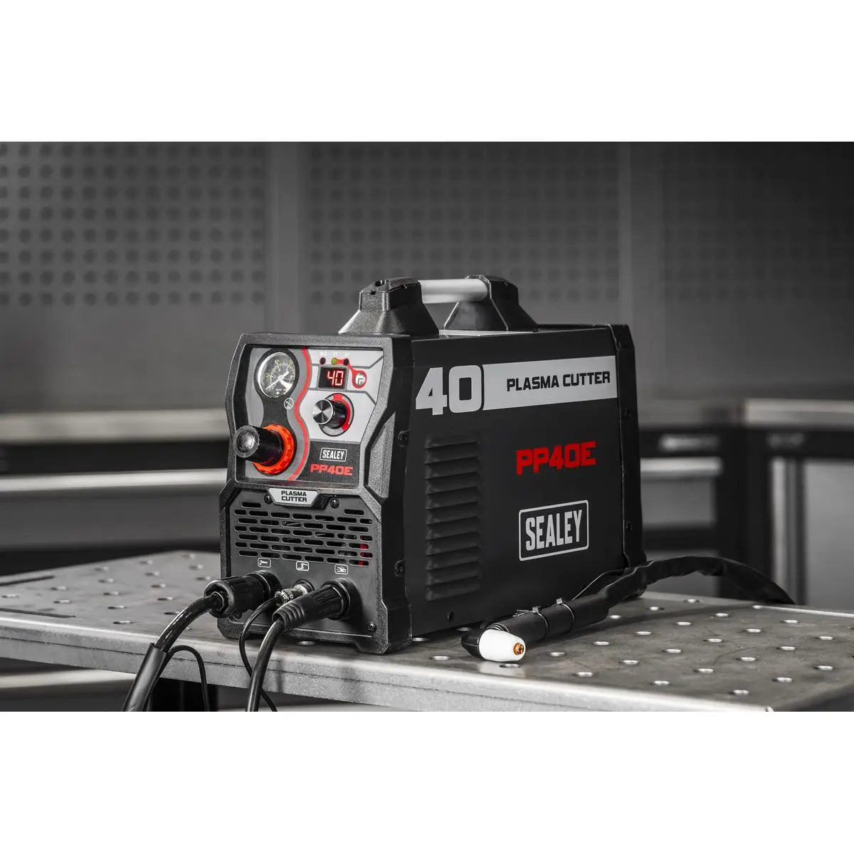 Sealey Plasma Cutter Inverter 40A 230V White Rose Tools