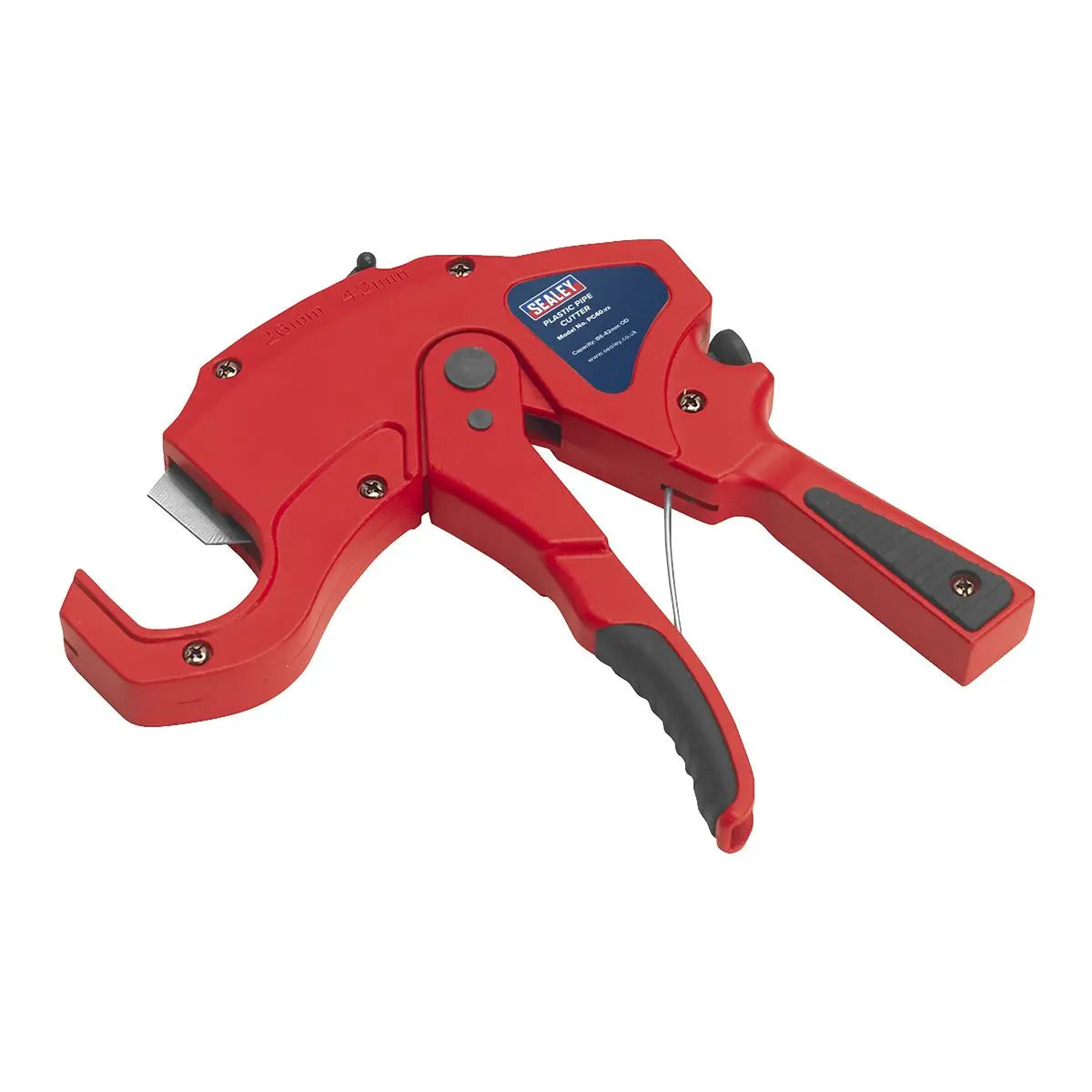 Sealey Plastic Pipe Cutter 6-42mm White Rose Tools
