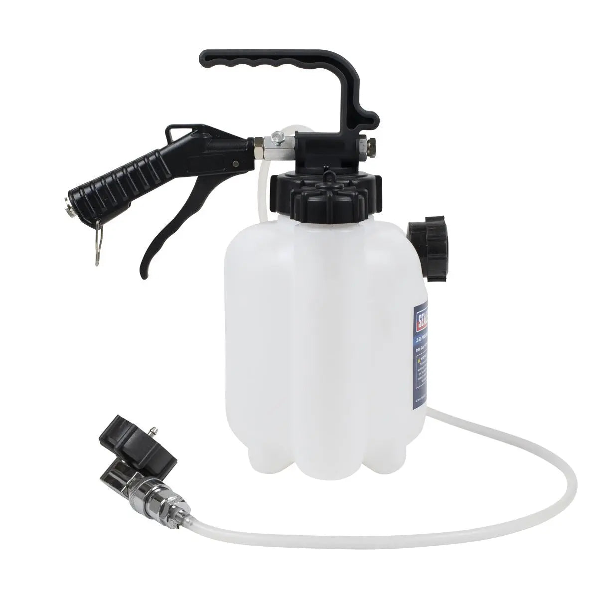 Sealey Pneumatic Brake & Clutch Bleeder 2.5L  White Rose Tools